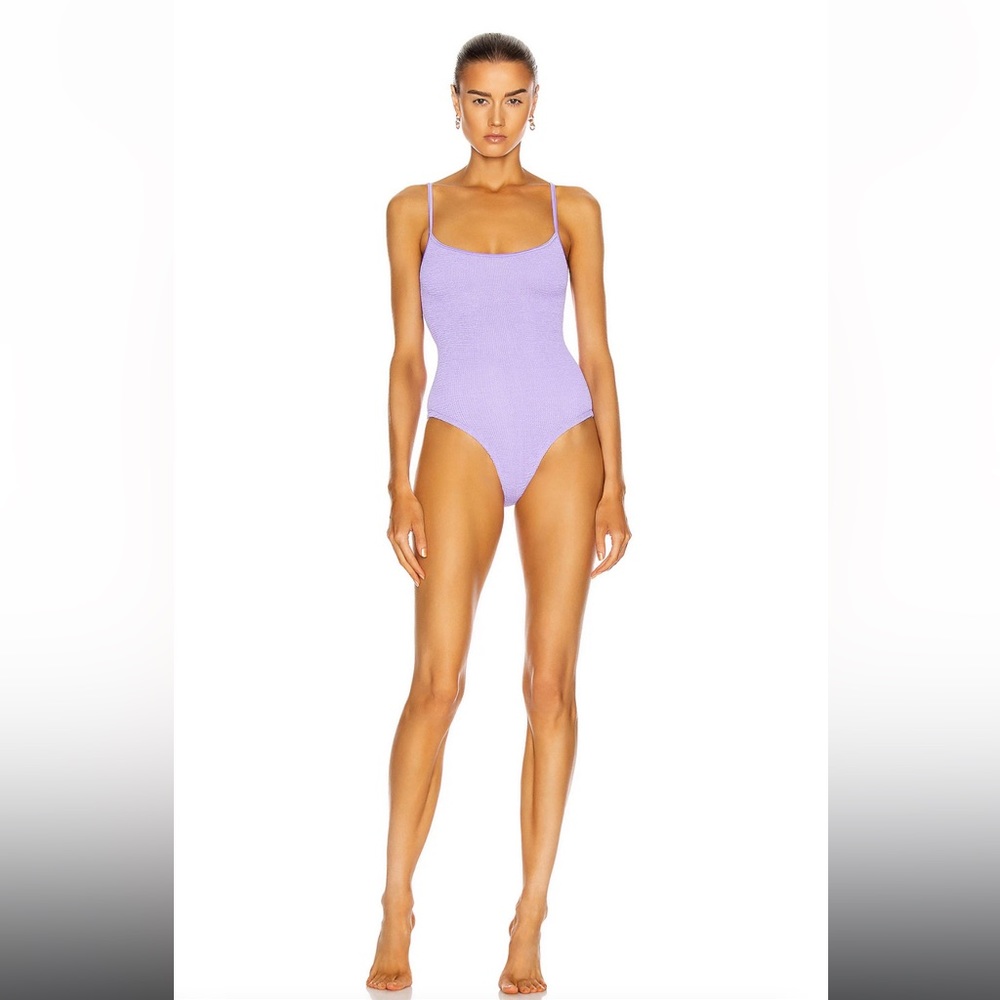Hunza G Pamela Swimsuit in Lilac